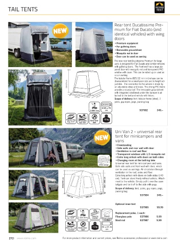 Page 272 - REIMO - VAN CONVERSION catalogue